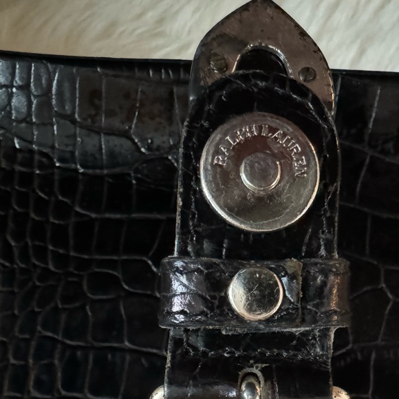 VINTAGE! Ralph Lauren Alligator handbag in excellent vintage condition. - Picture 4 of 10